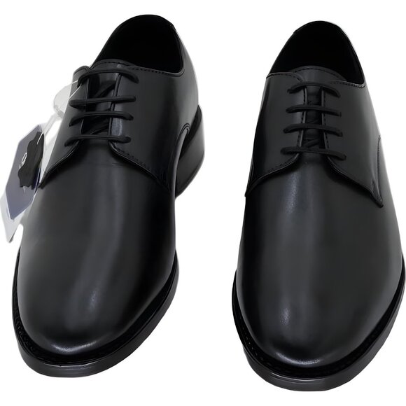 Anthony Veer Truman Men's Derby Lace-Up Leather Dress Shoes Black Size 7 - Picture 5 of 6